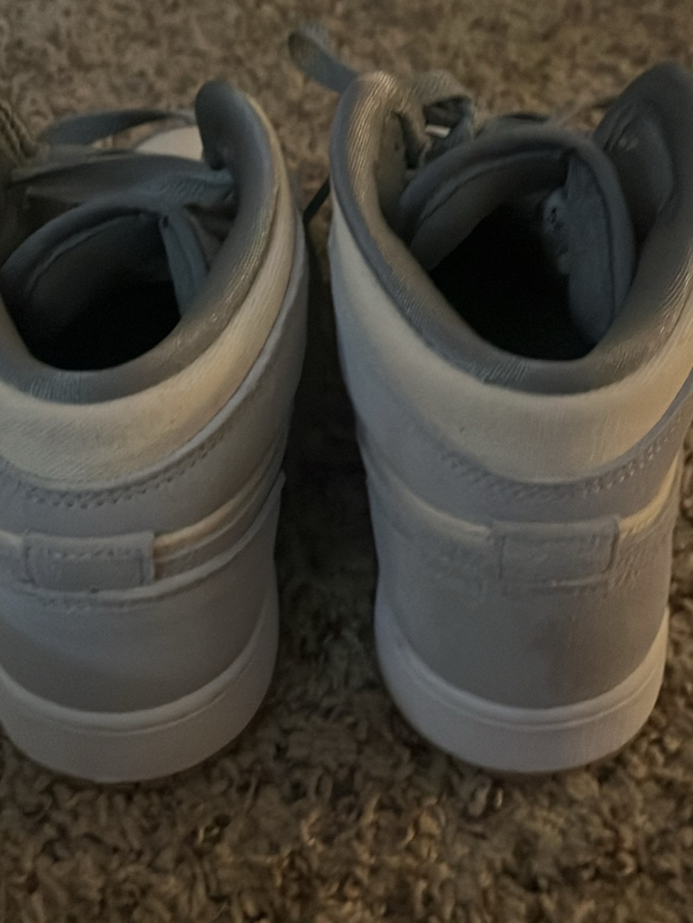 nike air jordan 1 mid coconut milk particle grey - Picture 3 of 5